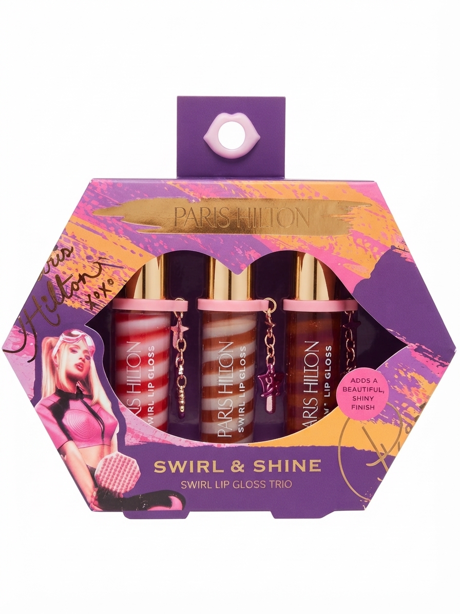 Set de Tres Brillos Labiales