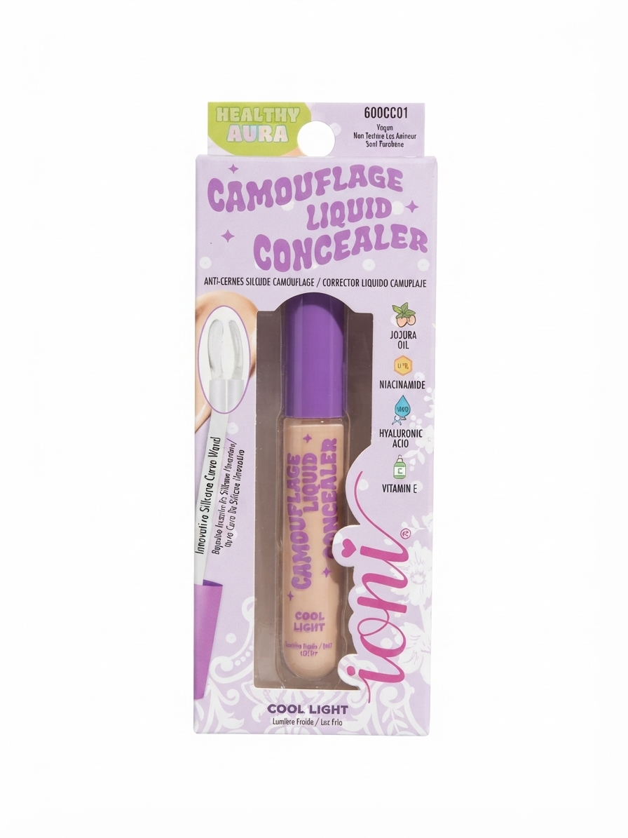 Corrector líquido para el rostro ioni cosmetics.