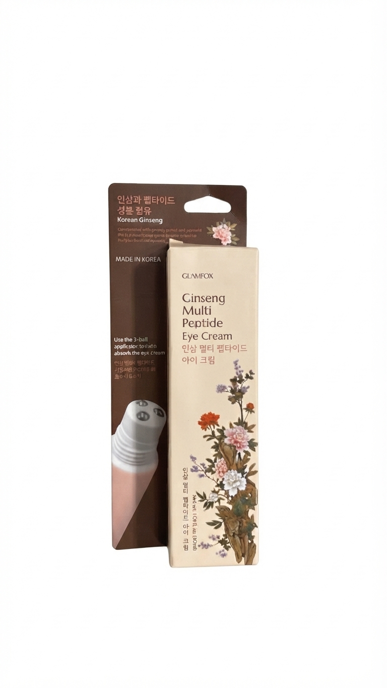 Ginseng Multi Peptide Eye Cream - Glamfox.