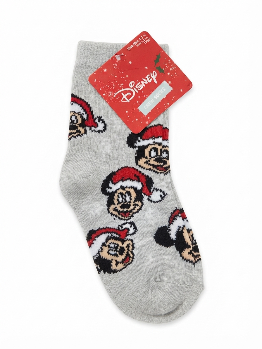 Calcetines Santa Mickey Mouse Crew Socks