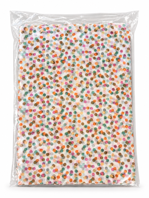 Papel de seda para regalos polka dots