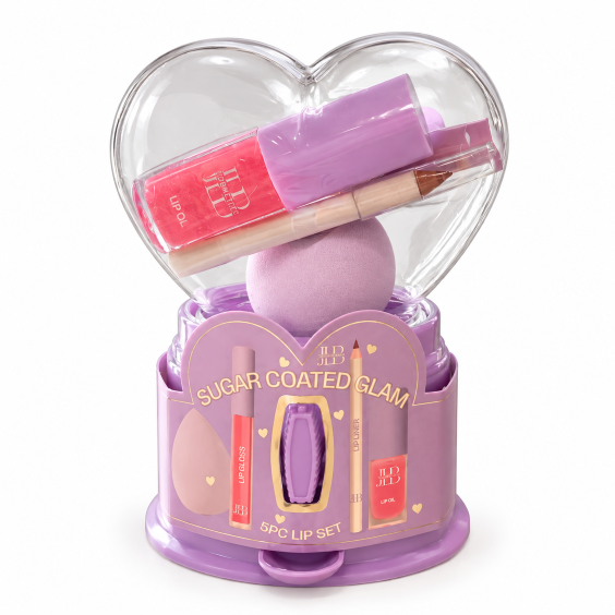 5pc set de labios glam