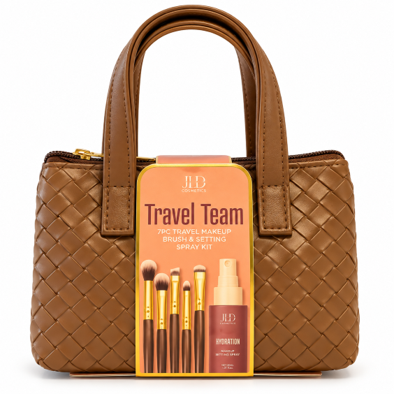 7pc Set Travel Team de JLD Cosmetics