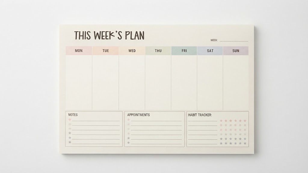 planificador semanal